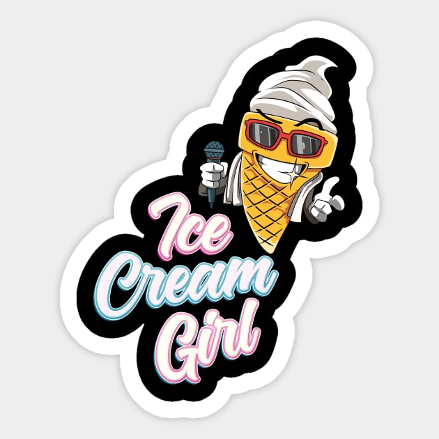 Ice Cream Cool Summer Vacation Sun Glasses Sticker by melostore